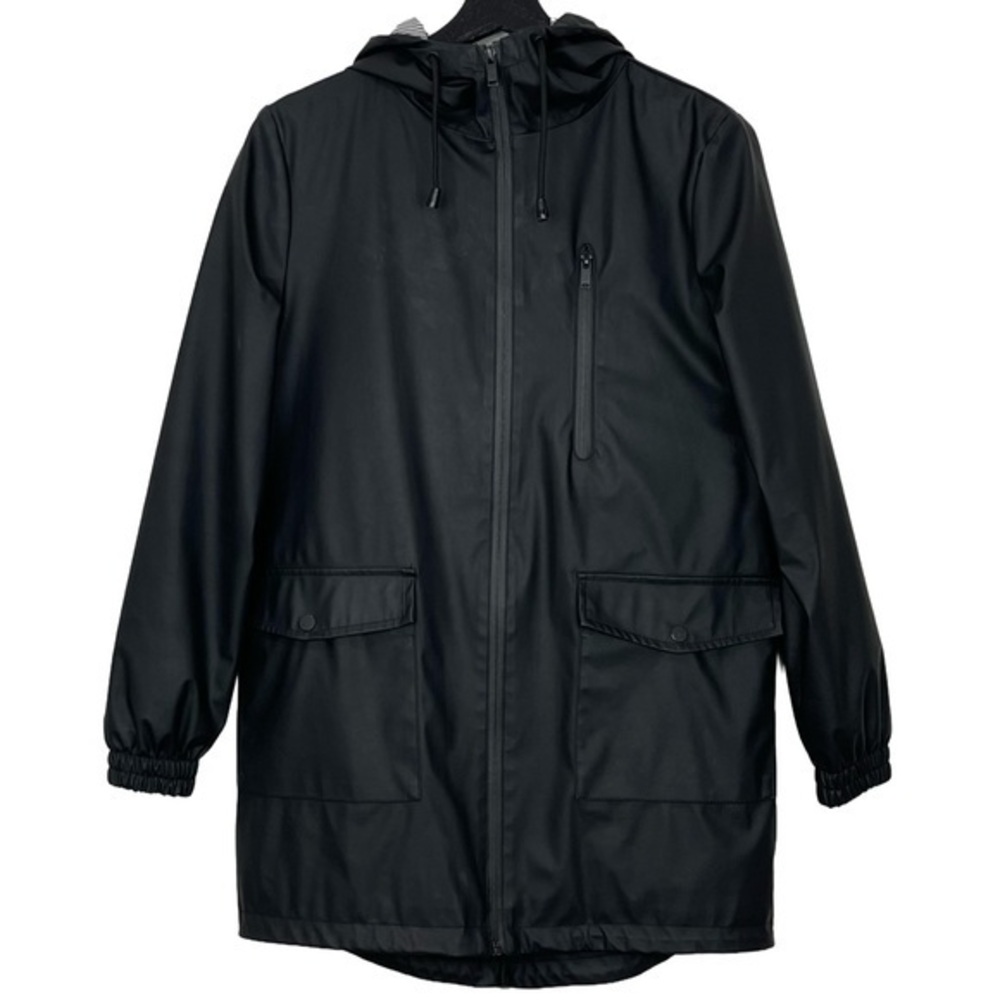 London Fog Hooded Jacket Black XS